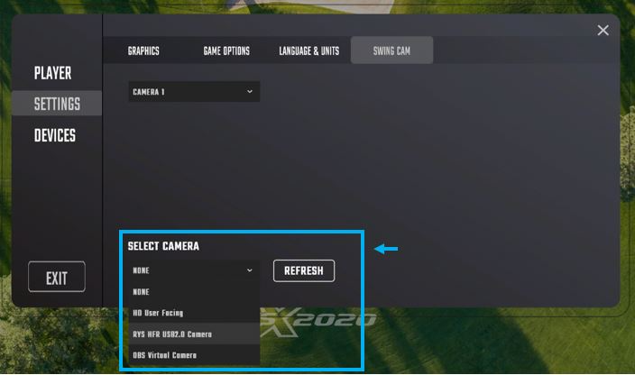 FSX 2020 Camera Selection
